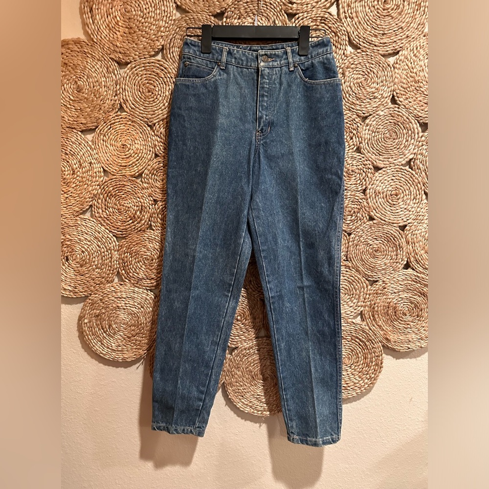 Vintage Pleated LizWear High Waist Jeans